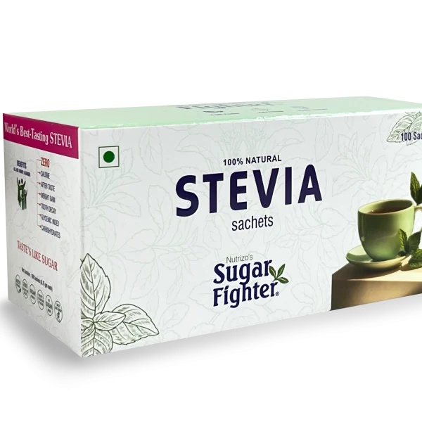 Second image of PREMIUM 100 Sachets Stevia Box