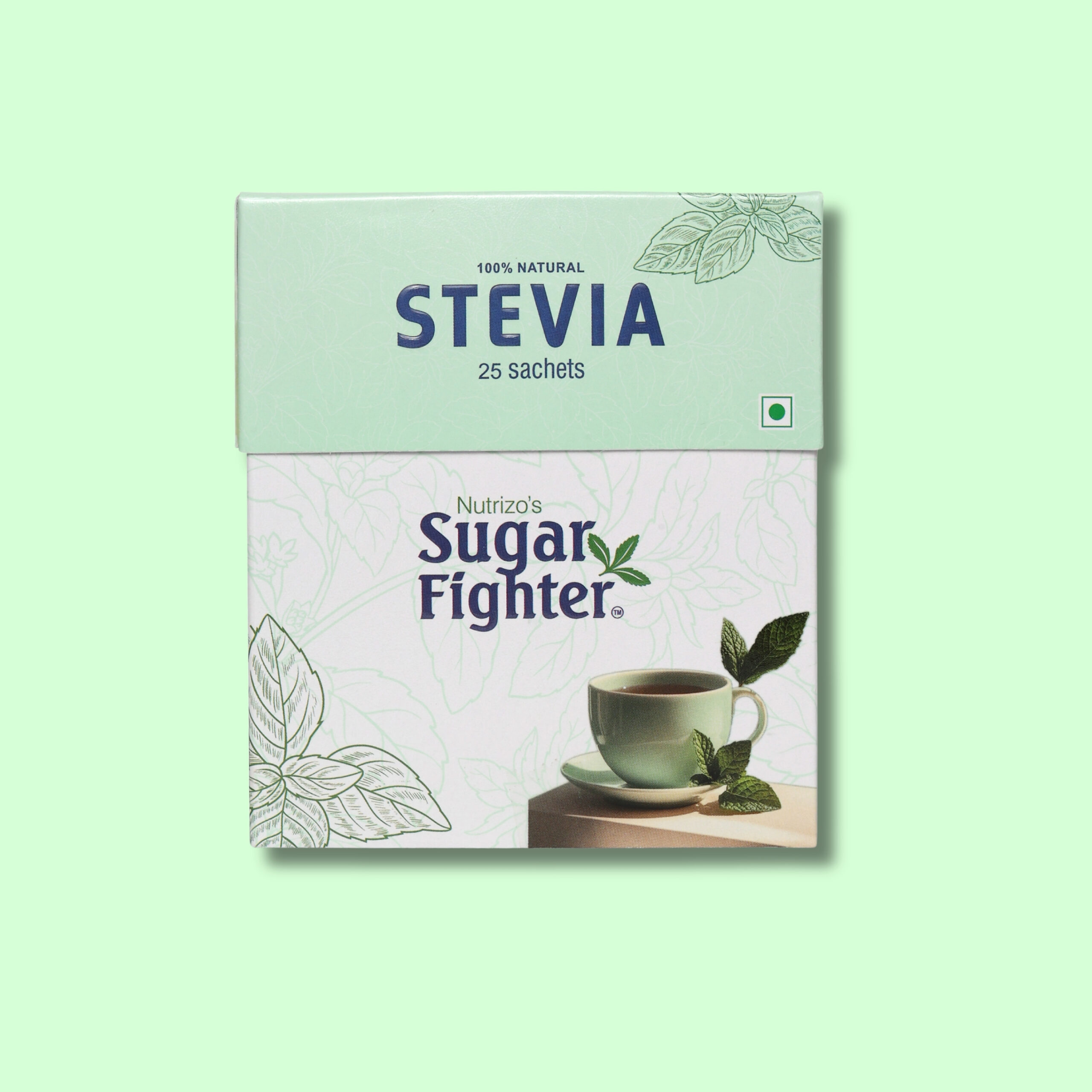PREMIUM Stevia Powder 25 Sachets Box