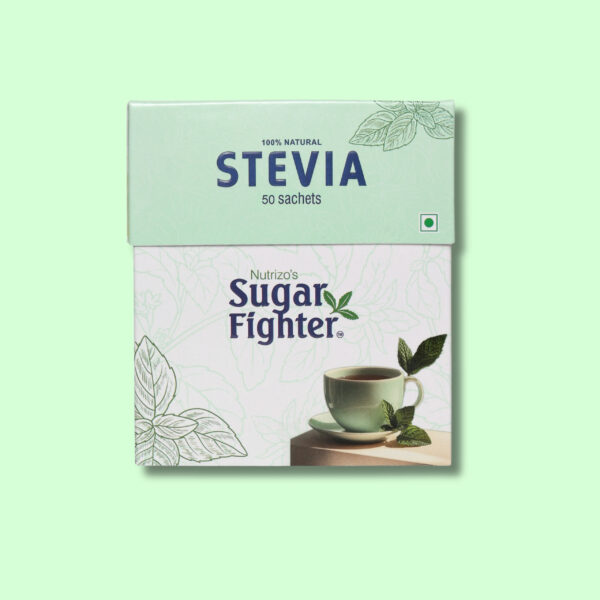 PREMIUM Stevia Powder 50 Sachets Box